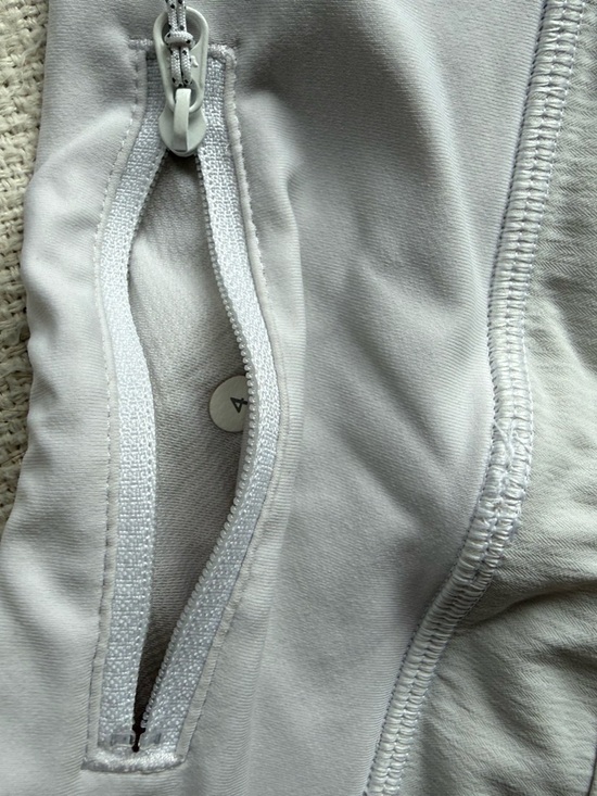 lululemon athletica White Athletic Shorts with Wide Waistband - Picture 3 of 3